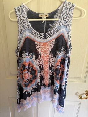 AGATE Boho Sleeveless Tunic, Large